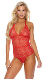 Red Lace Teddy