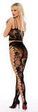 Sheer Two-Piece Fishnet Bodystocking (BOXED)