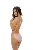 Lace panty with open sides