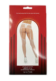 Fishnet Garter With Pantyhose