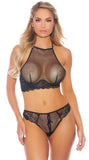 Late Night Sheer Bralette Set