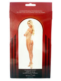 Fishnet Full Body With Selves Rhinestone Bodystocking