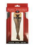Fishnet Stocking With Vinyl Top (BOXED)