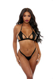 Two Piece Set with Peak-a-boos