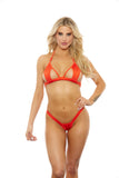 Two Piece Set with Peak-a-boos
