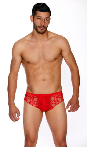 Men's Lace Boyshort