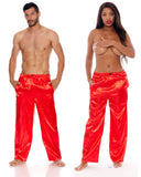 Unisex Satin Long Pants