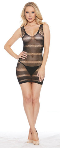 Fishnet Dress Bodystocking