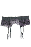 Morning Glory Garter Belt